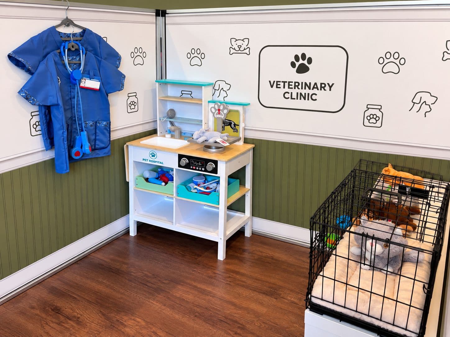 The Veterinary Clinic station